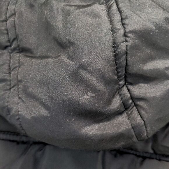 Weatherproof Boy's Puffer Jacket Blue 7 Zip Front Long Sleeve Hooded Zip Front - Picture 8 of 16